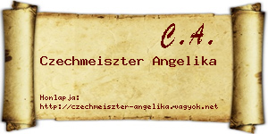 Czechmeiszter Angelika névjegykártya